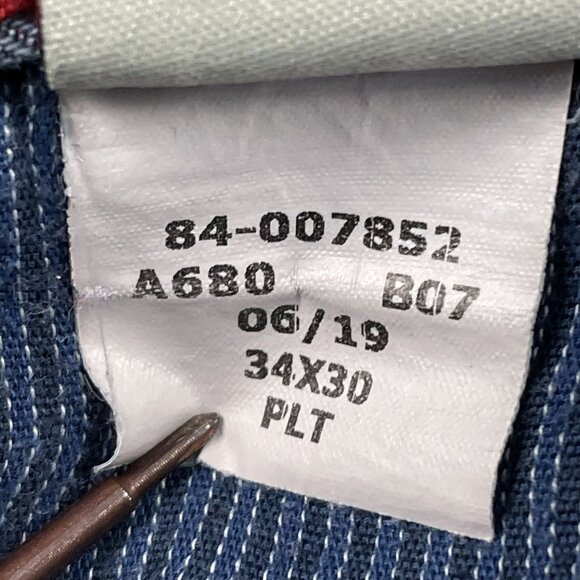 Johnston & Murphy Jeans Mens 34x27* Regular Fit Straight Leg Denim - Picture 9 of 9